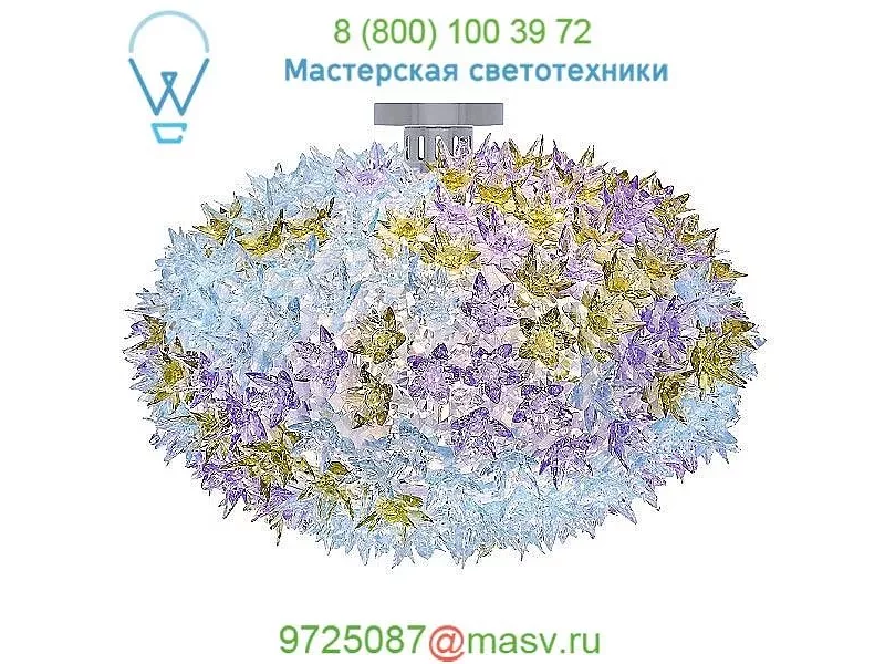 9276/B4 Kartell Bloom New Ceiling Light, светильник