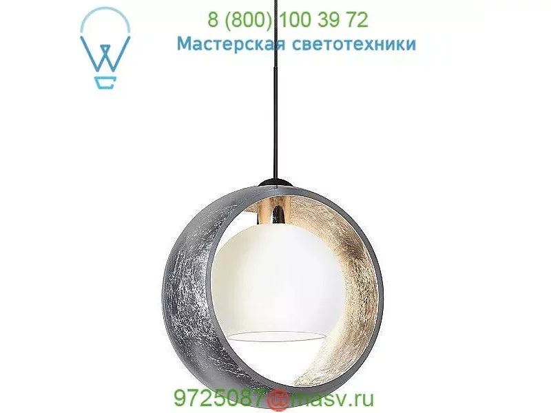 Besa Lighting Pogo One Light Pendant 1XT-4293SF-LED-SN, светильник