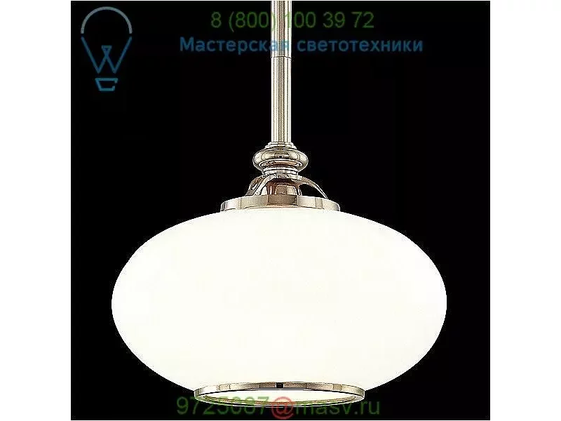 Canton Pendant 9809-PN Hudson Valley Lighting, подвесной светильник