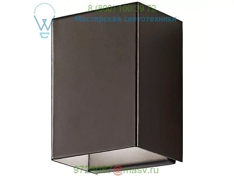 49550BKTLED Kichler Walden LED Outdoor Wall Light, уличный настенный светильник