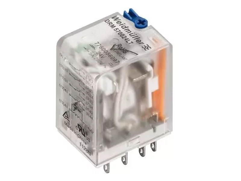 DRM270012LT Промежуточное реле Weidmuller 10А, 2С, 12VDC