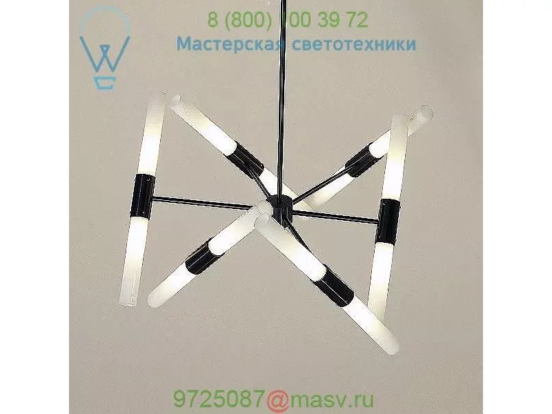 Flute Light W LED Chandelier Modern Verve FL-CW-BN-MG, светильник