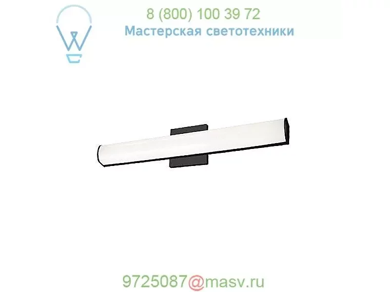 Longitude LED Bath Bar (Blk/20 inch)-OPEN BOX Kuzco Lighting OB-VL61220-BK, опенбокс
