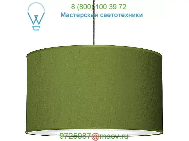 Thao Pendant Light (Silk Verde/20 inch) - OPEN BOX RETURN  Seascape Lamps, светильник