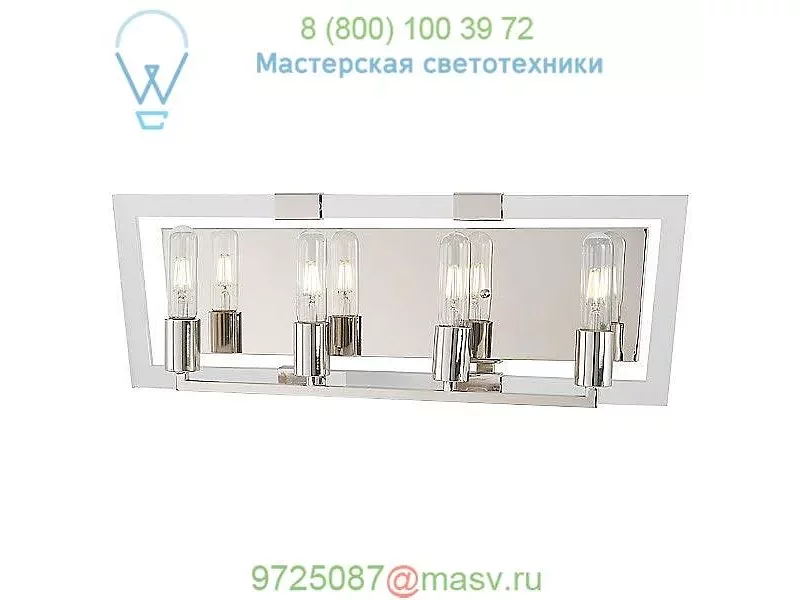 Crystal Chrome Vanity Light P1372-613 George Kovacs, светильник для ванной