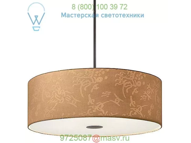 George Kovacs P8087-615 Drum Shade Pendant Light, светильник
