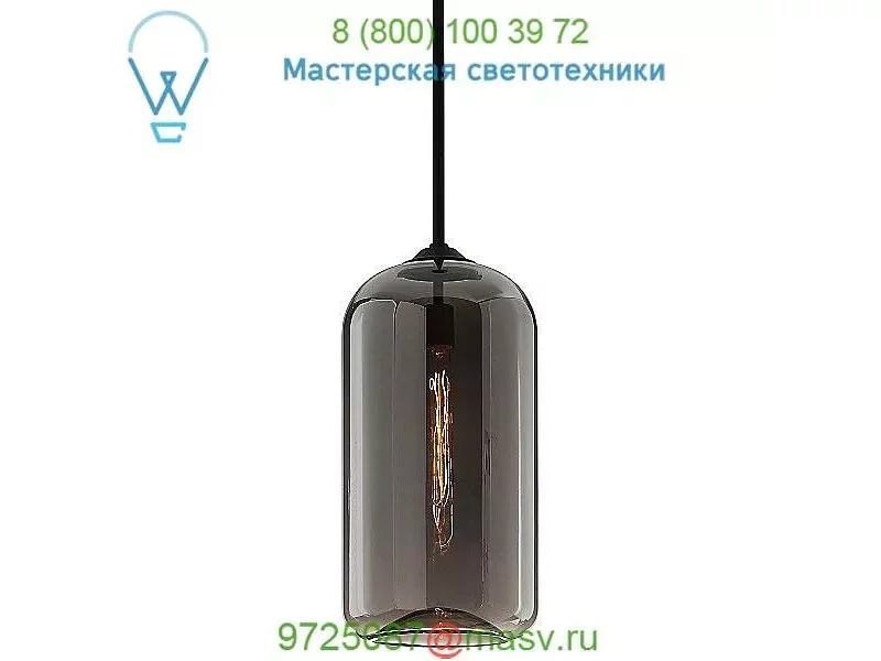 District Pendant Light (Plated Smoke/10 In)-OPEN BOX RETURN Troy Lighting , светильник