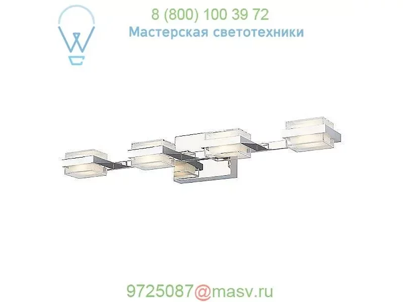 Kamden 4-Light Bath Bar 700BCKMD4C-LED930 Tech Lighting, светильник для ванной