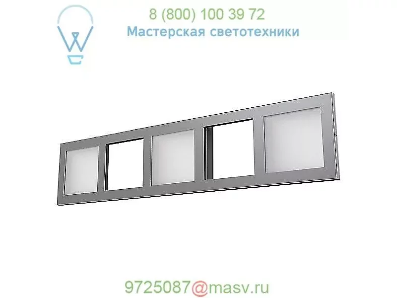 Blackjack Lighting QDR-16V-PC Quadra LED Bath Vanity Light, светильник для ванной