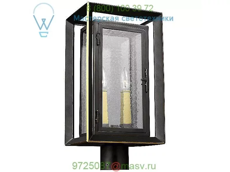Feiss OL13807ANBZ/PBB Urbandale 2 Light Outdoor Post Light, светильник для садовых дорожек