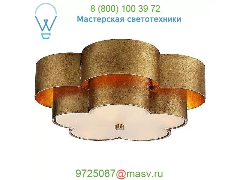 ARN 4306BSL-FG Visual Comfort Arabelle Flush Mount Ceiling Light, светильник