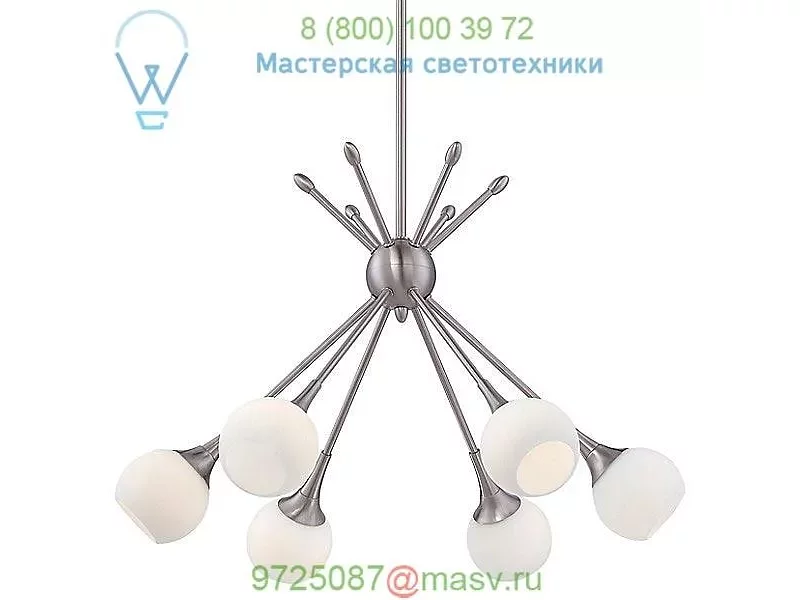 George Kovacs P1806-084 Pontil 6 Light Chandelier, светильник