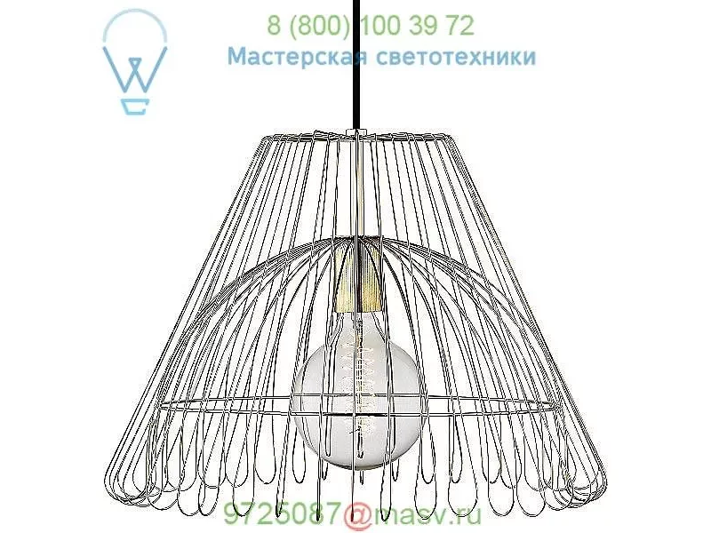 Mitzi - Hudson Valley Lighting H180701S-PB Katie Pendant Light, подвесной светильник