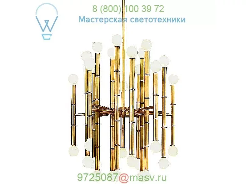 654 Meurice 30-Light Chandelier Robert Abbey, светильник