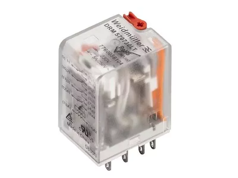DRM270730LT Промежуточное реле Weidmuller 10A, 2С, 230VAC