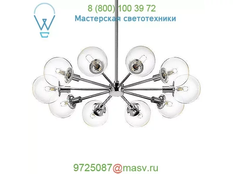 Orb 10-Light Radial Pendant Light SONNEMAN Lighting , светильник