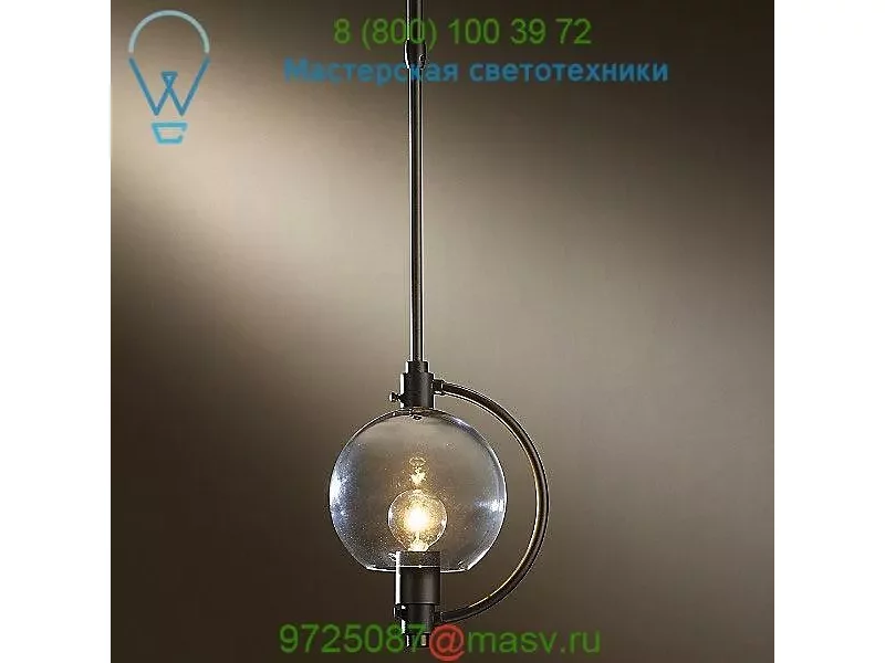 188700-1057 Hubbardton Forge Pluto 1 Light Pendant Light, светильник