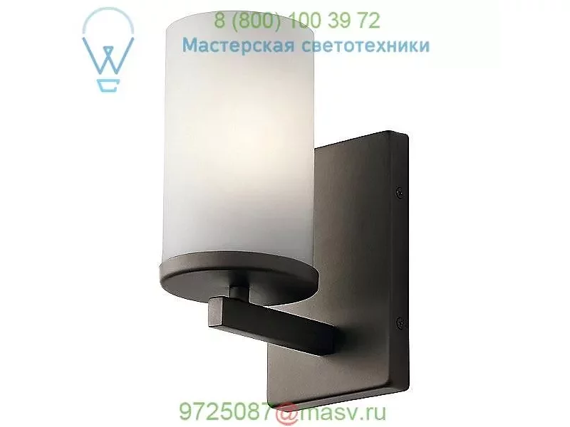 45495CH Crosby Wall Sconce Kichler, бра