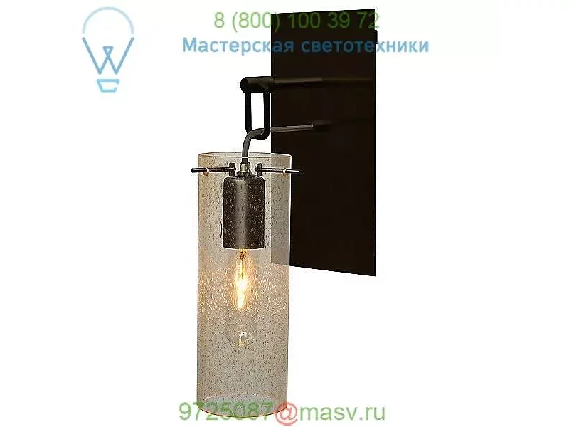 Juni 10 Hanging Wall Sconce Besa Lighting 1WP-JUNI10BL-BR, настенный светильник