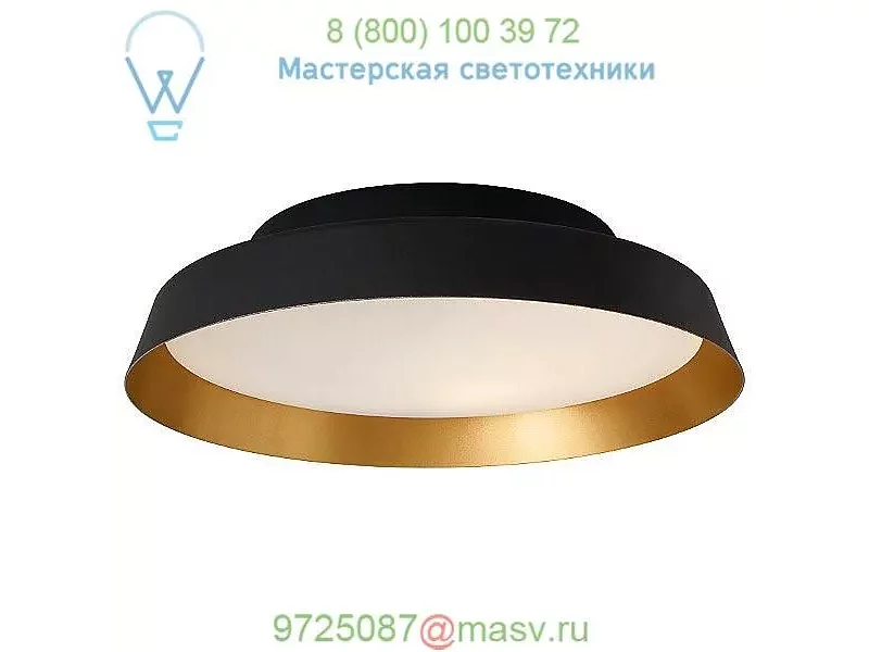BOOP-BLACK/GOLD-E26 Boop! Wall/Ceiling Light Carpyen, потолочный светильник