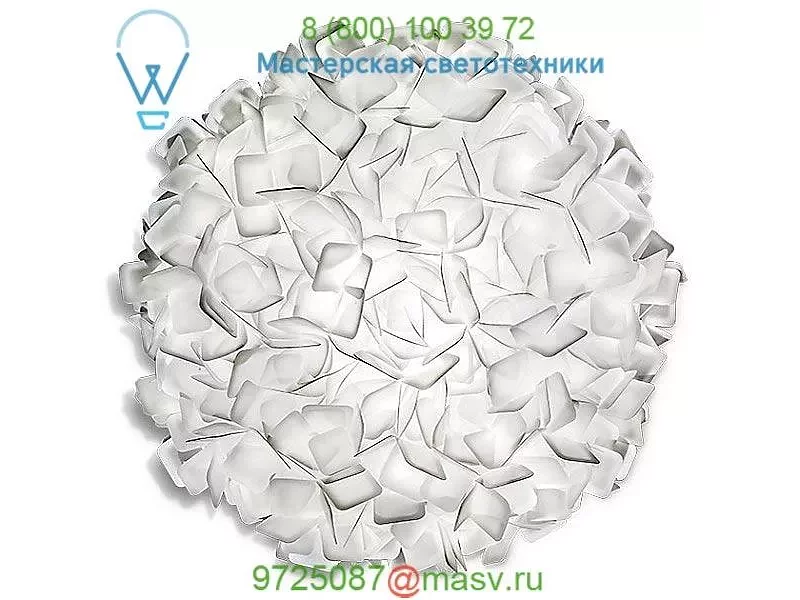 Clizia Ceiling/Wall Light CLI78PLF0001W_000 Slamp, светильник