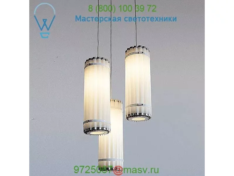 T8 Vertical Tube Pendant Light  Castor, светильник