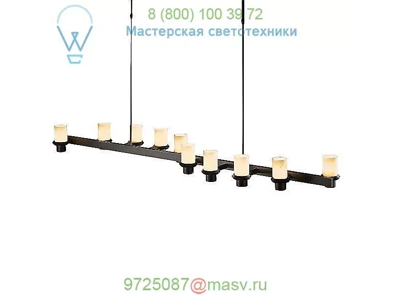 134915-1042 Hubbardton Forge Staccato Ten Light S Pendant, подвесной светильник