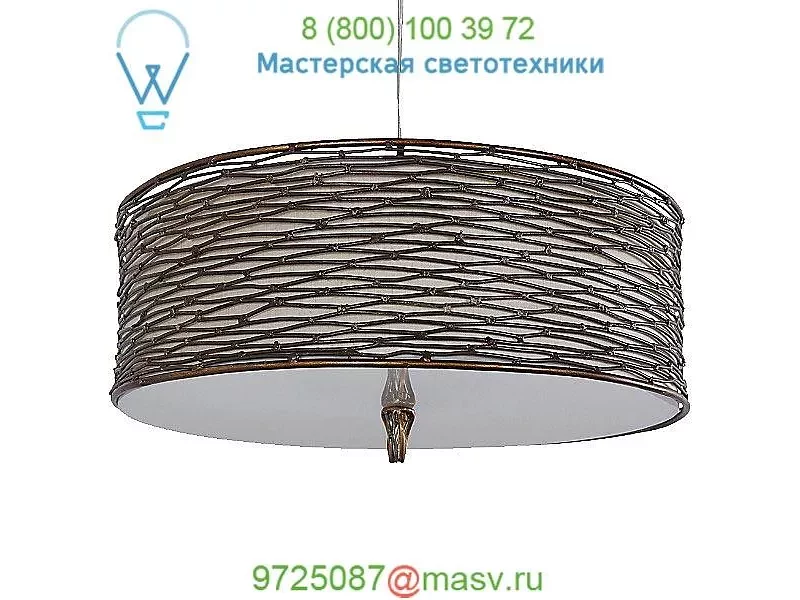 Flow Drum Shade Pendant Light Varaluz , светильник
