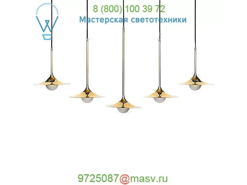 Intueri Light SS3-1015 Solo Multipoint Pendant Light with Discs, светильник