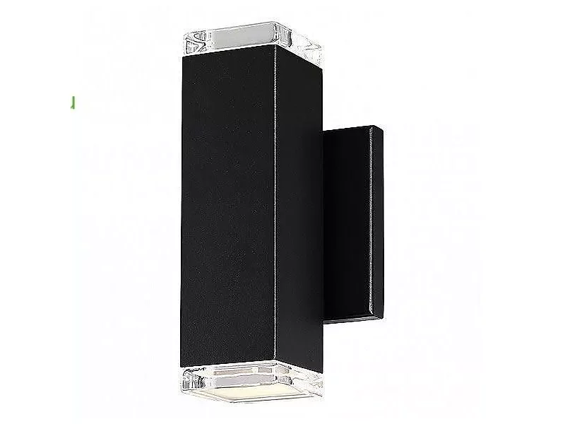 WS-W61806-BK Block LED Outdoor Wall Light dweLED, уличный настенный светильник