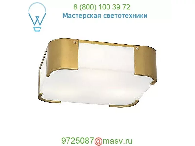 1319 Bryce Flush Mount Ceiling Light Robert Abbey, светильник