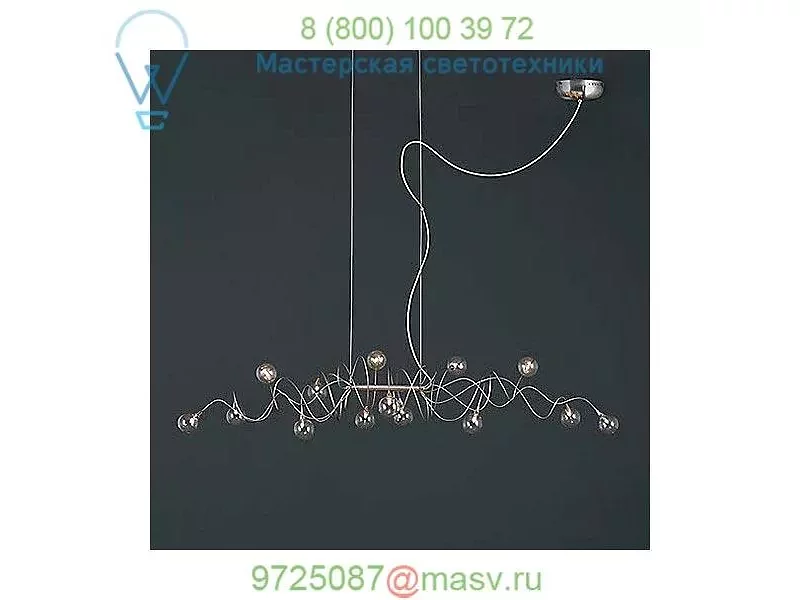 Bubbles Kite HL 14 Linear Suspension Light Harco Loor Design , светильник