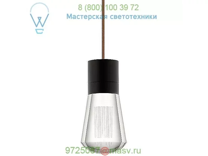 Tech Lighting 700TDALVPMCBB-LED922 Alva Pendant Light, светильник