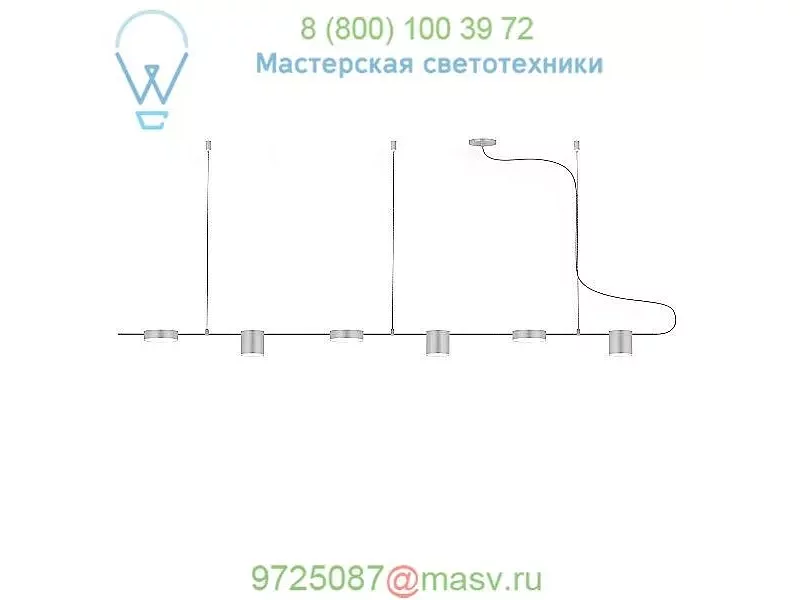 Counterpoint LED Linear Pendant Light 2884.03 SONNEMAN Lighting, светильник