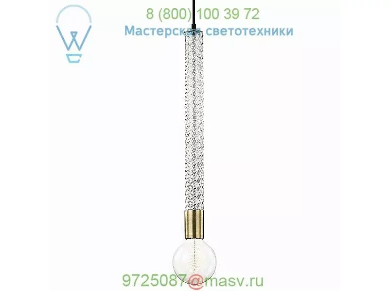 Mitzi - Hudson Valley Lighting H256701-AGB Pippin Pendant Light, подвесной светильник