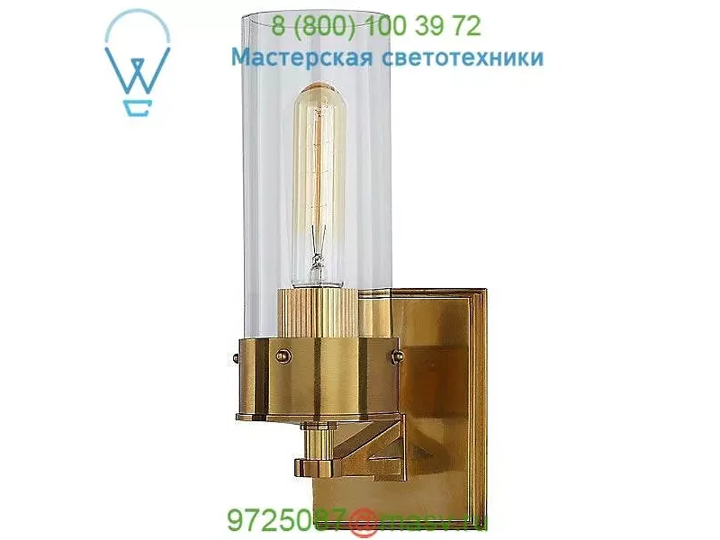 Visual Comfort TOB 2314BZ/HAB-CG Marais Bathroom Wall Light, настенный бра