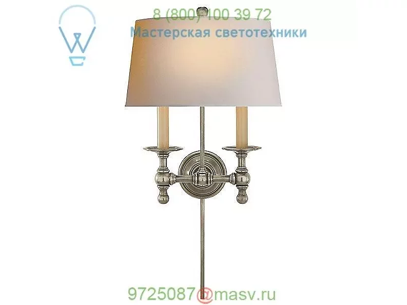 SL 2817AN-NP Classic Two-Light Wall Sconce Visual Comfort, настенный светильник бра