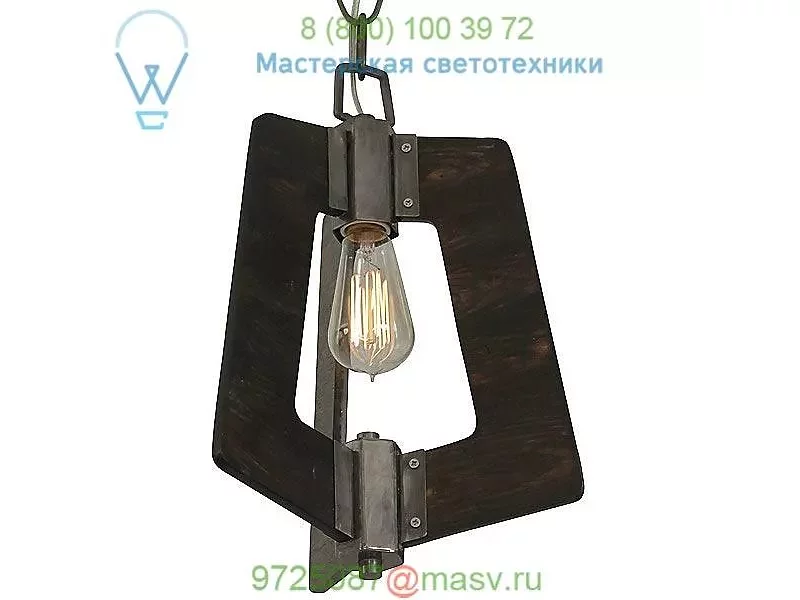 Lofty 1 Light Mini Pendant Light Varaluz 268M01SLW, подвесной светильник
