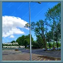 Опора ОГК-7 граненая коническая