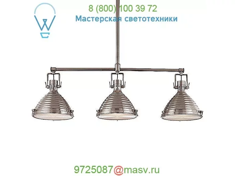 Hudson Valley Lighting Naugatuck 3 Light Island Pendant , светильник