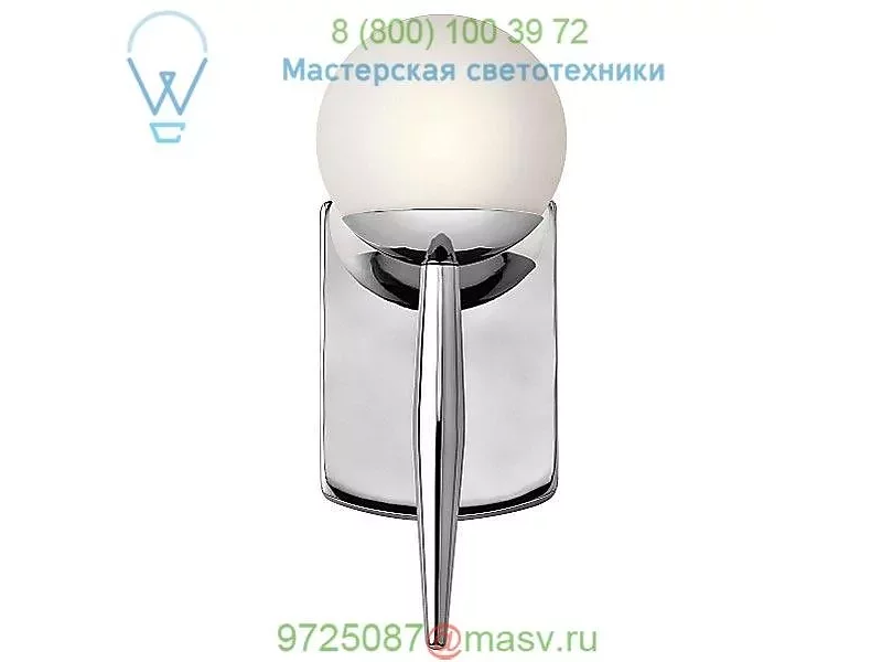 Jasper 1 Light Bath Wall Light 45580CH Kichler, настенный бра
