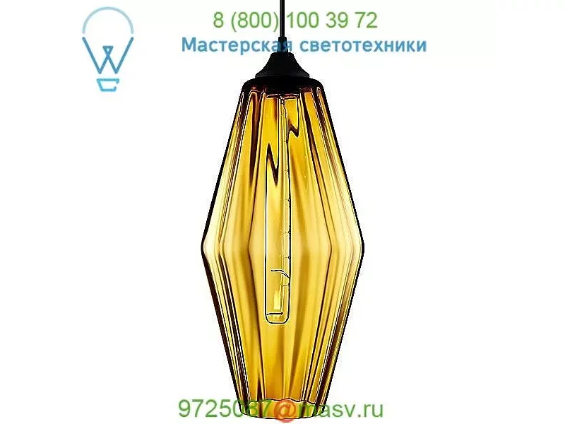 GL-MRQ-PT-GR-OPT Marquise Optique Pendant Light Niche, светильник
