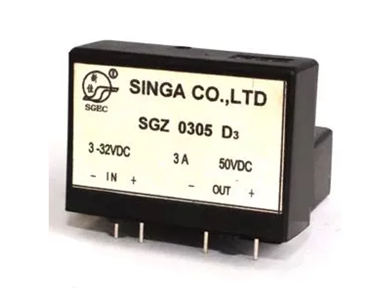 SGZ0305D3 твердотельное реле постоянного тока 3А, 50VDC, SINGA