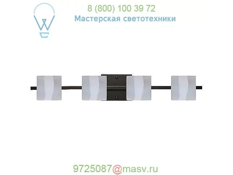 Besa Lighting 4WS-787319-SN Paolo Five Light Vanity Light, светильник для ванной