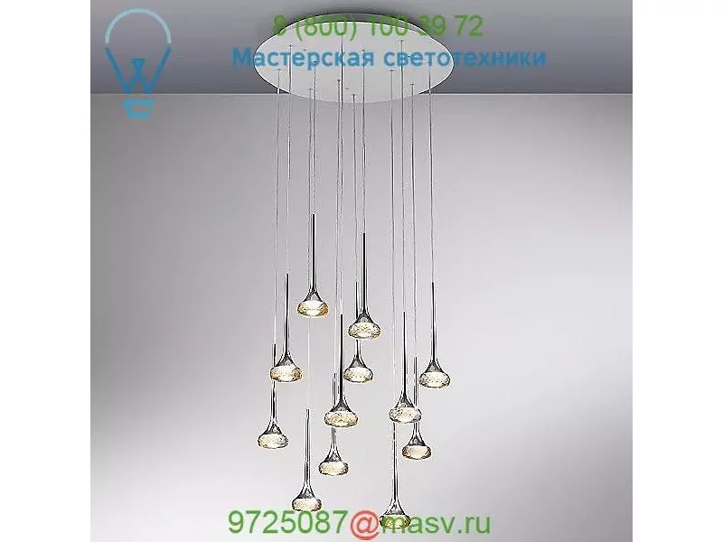 Fairy 18 Light Round Cluster Pendant Light USFAIR12AMCRLED AXO Light, светильник
