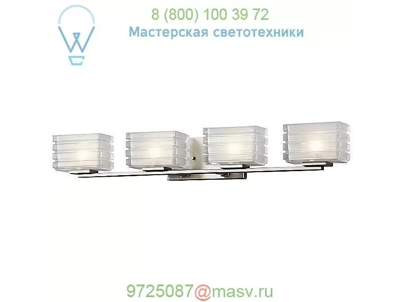 Bazely Bath Wall Light Kichler 45480NI, светильник для ванной