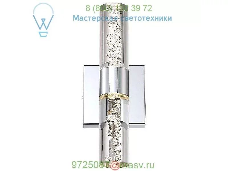 H2O 2-Light LED Bathroom Wall Sconce 282410206 Arnsberg, настенный бра