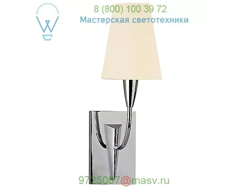 Berkley Wall Sconce 2411-PC-WS Hudson Valley Lighting, настенный светильник