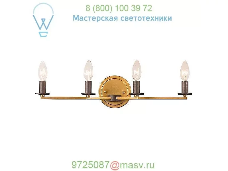 Rogue Decor 610430 Elwood 4 Light Vanity Light, светильник для ванной