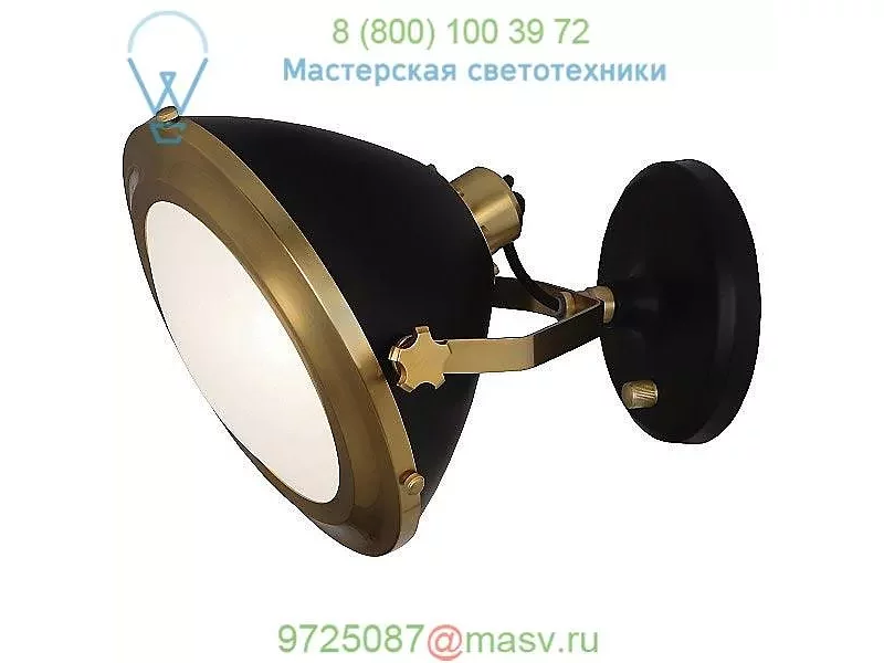 Apollo Wall Sconce S1581 Robert Abbey, бра